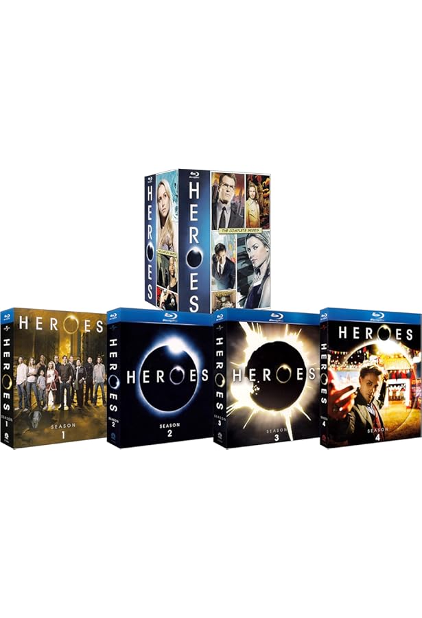 HEROESシーズン1～ファイナル+レボリューション(dvdBOX) HEROESシーズン1～ファイナル+レボリューション(dvdBOX) Amazon.co.jp