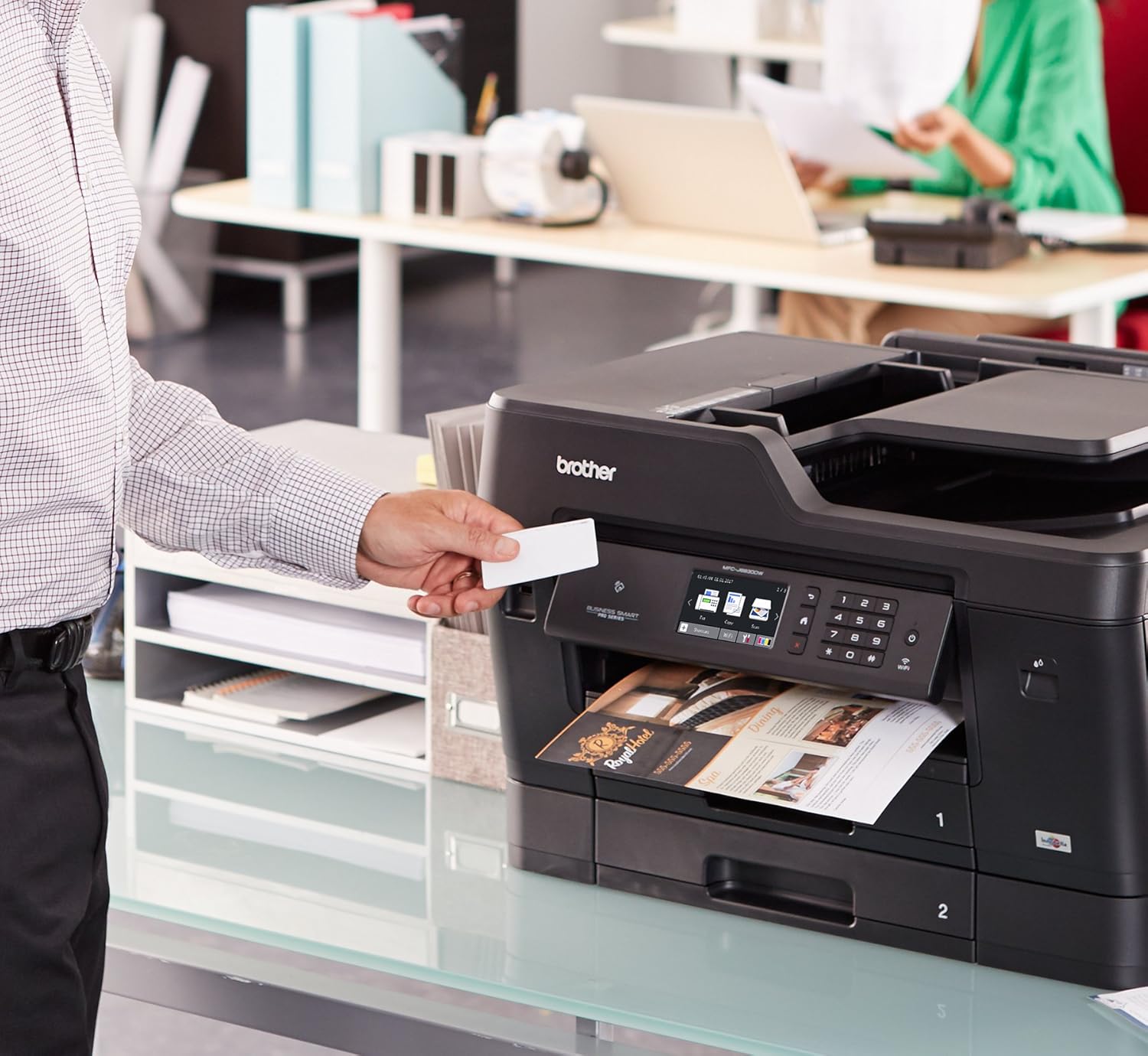Brother MFC-J6930DW All-in-One Color Inkjet Printer, Wireless Connectivity, Duplex Printing,  Dash Replenishment Ready: Office Products