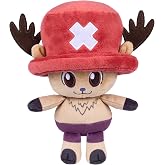 One Piece Single Plush Chopper, 8-Inch Collectible Soft Toy | Authentic character design for snuggling &amp; display; One Piece gift for fans and collectors, 6 to collect