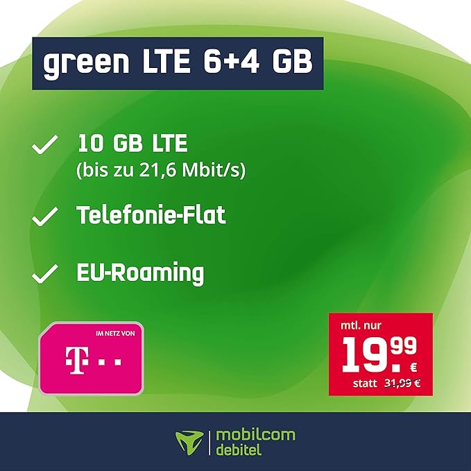 10 gb internet flat ohne vertrag