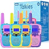 Selieve Walkie Toys for Kids 4 Pack, Toys for 3-12 Year Old Boys or Girls, 3 Miles Long Range Indoor Outdoor Adventures Activ