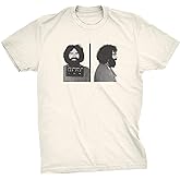 ZJ Designs Jerry Garcia Mugshot T-Shirt Grateful Busted on Bourbon Street