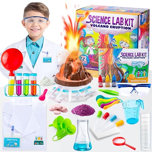 Klever Kits 72 Science Kits for Kids, Scientific Experiments Magic Set ...