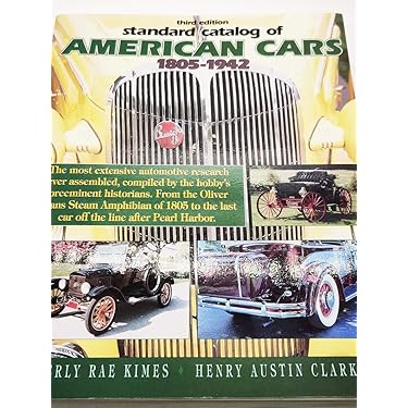 Standard Catalog of American Cars 1805-1942: Kimes, Beverly R