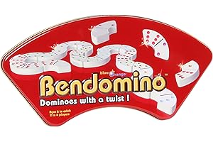 BLUE ORANGE Bendomino: Dominoes with a Twist! Tile Game