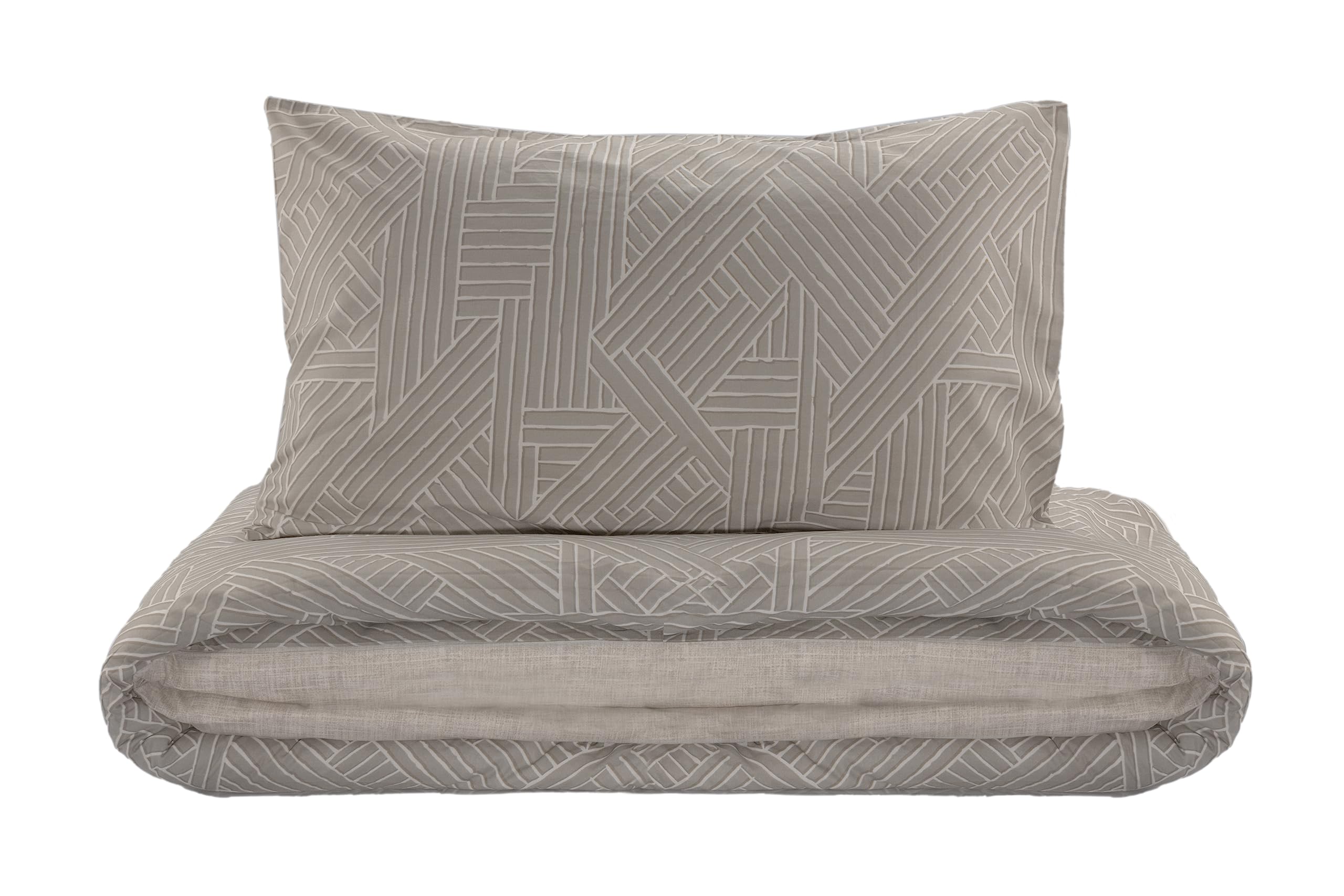 Le vie del Cotone, George Pure Cotton Duvet Cover Set