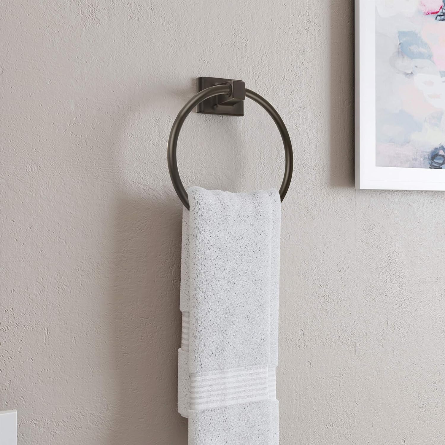 Design House 539239 Millbridge Bath Accessory, Towel Ring, Oil Rubbed Bronze - - 
