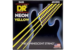 DR Strings HI-DEF NEON Bass Guitar Strings (NYB-40)