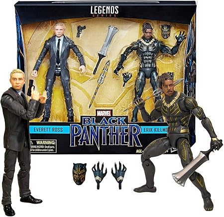 Everett Ross Erik Killmonger 2 Pack 