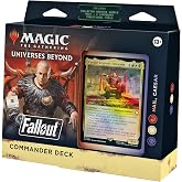 Magic: The Gathering Fallout Commander Deck - Hail, Caesar (100-Card Deck, 2-Card Collector Booster Sample Pack + Accessories)