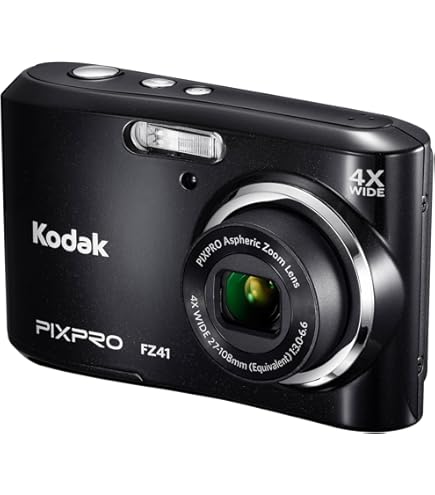 Kodak EasyShare コンパクトデジタルカメラ ブラック A Black Digital Camera That Has a Joystick - Kodak EasyShare