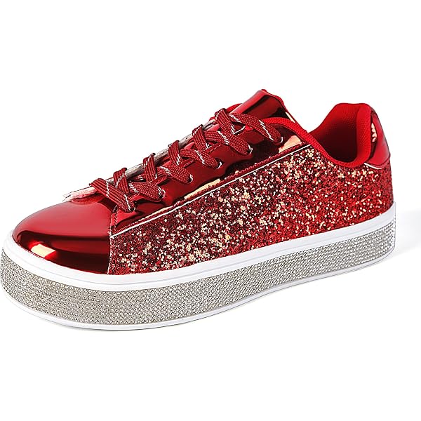 Lady Couture Laser Cut Sneakers With Rhinestones – Women’s Fashion Flat Shoes - View #9