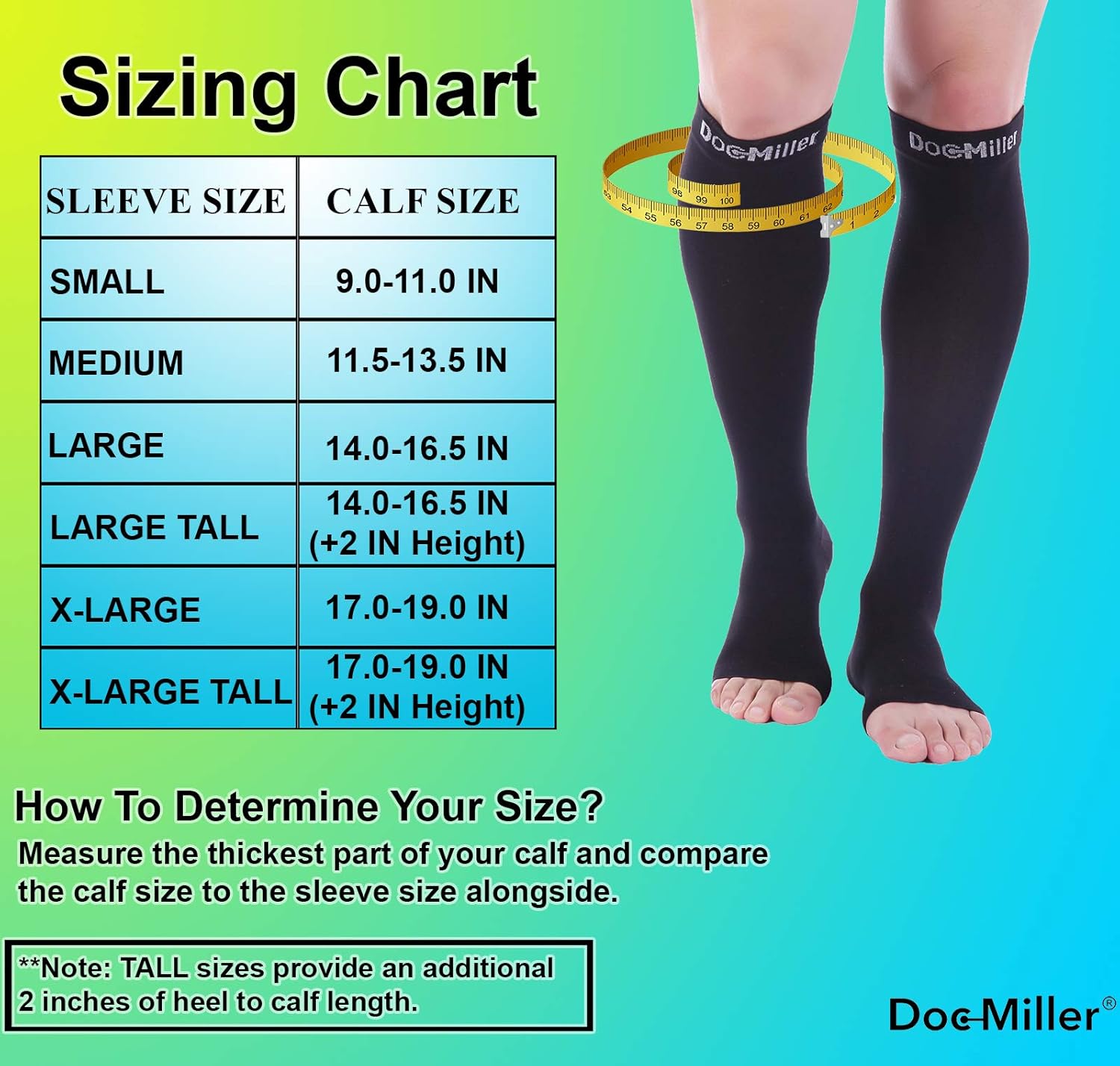 Open Toe Compression Socks 1 Pair 1520 mmHg Firm Support eBay