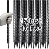 VVOKGO Rebar Stakes 15 Inches Ground Concrete Form