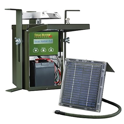 Battery Model Th70 Sp12 Charger Texas Hunter 12 Volt Game Feeder