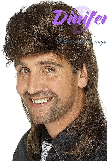 Amazon Com Dinifer Wigs Mens Stylish Fashion Hair Extension