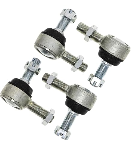 Caltric Tie Rod Set For 2008 Arctic Cat 650 H1 4x4 & TRV – Includes Ends, Castle Nuts – Replaces 0405-107, 0505-874