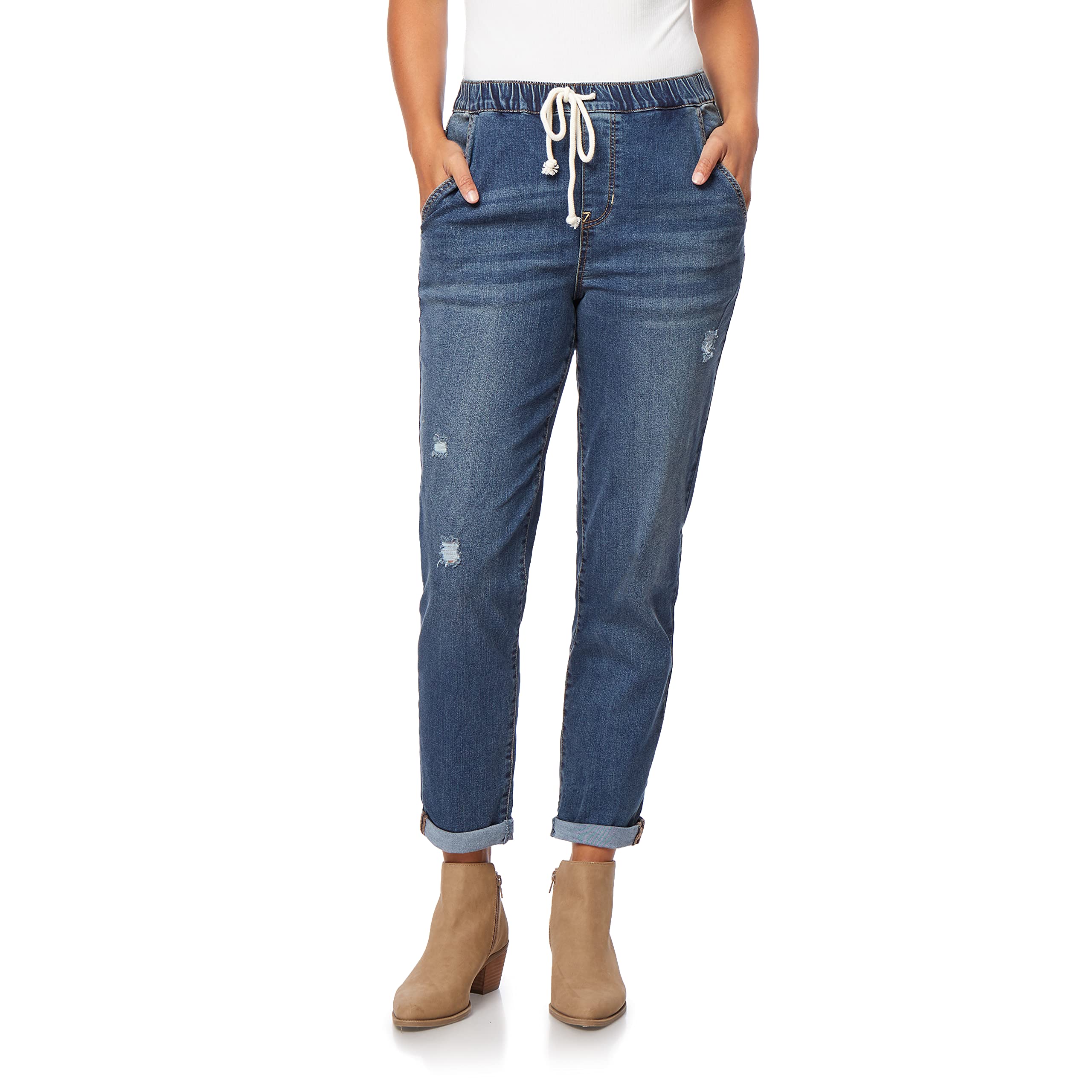 Angels Forever Young Women’s Signature Relaxed Jogger, Rome, 8