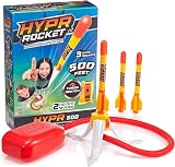 WOW! STUFF HYPR Rocket 500 Turbo Mode 3 Rockets Outdoor Fun High Fly view 1