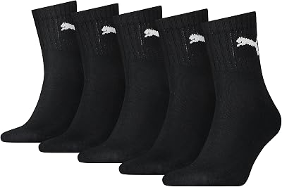 Mixte Short Chaussettes, Noir, 43-46 EU