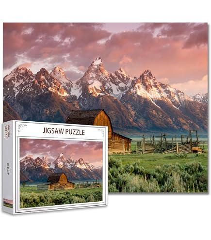 Jigsaw Puzzles HUADADA Jigsaw Puzzle 1000 Piece For Adults 1000 Pieces Adults Jigsaw Puzzle Canoes At Moraine Lake 1000 Piece Puzzle