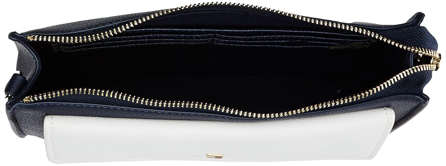 tommy hilfiger fashion plus women's satchel (navy) ()