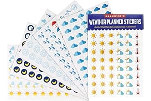 Essentials Weather Planner Stickers (300 stickers)