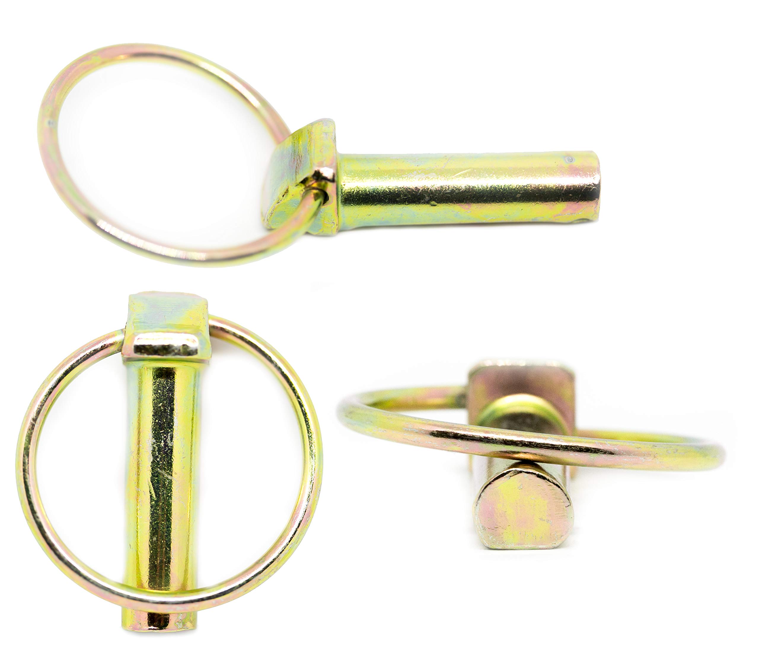 4.5mm x 42mm Linch Pin Trailer Lorry Tractor Ring Clip (Pack of 4) H10D