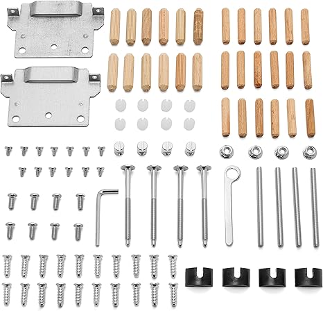 IKEA HEMNES - Piezas de repuesto para marco de cama (plástico)