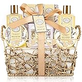 Bath & Shower Spa Gift Basket Set, with English