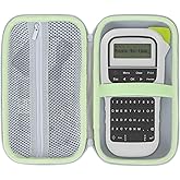 Peyyargo Case Compatible with Brother P-Touch PTH110 / PTH111 Pro / PTE110 Portable Monochrome Label Maker (White)