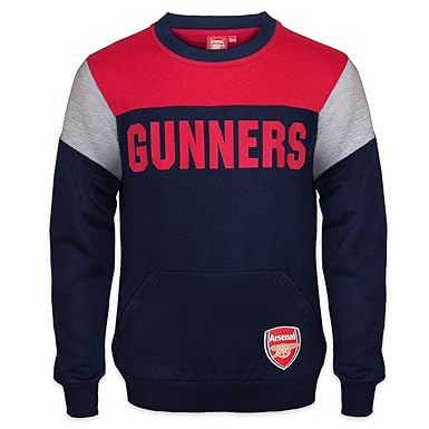 Arsenal FC - Jungen Sweatshirt mit Vereinswappen - Offizielles Merchandise - Geschenk für Fußballfans