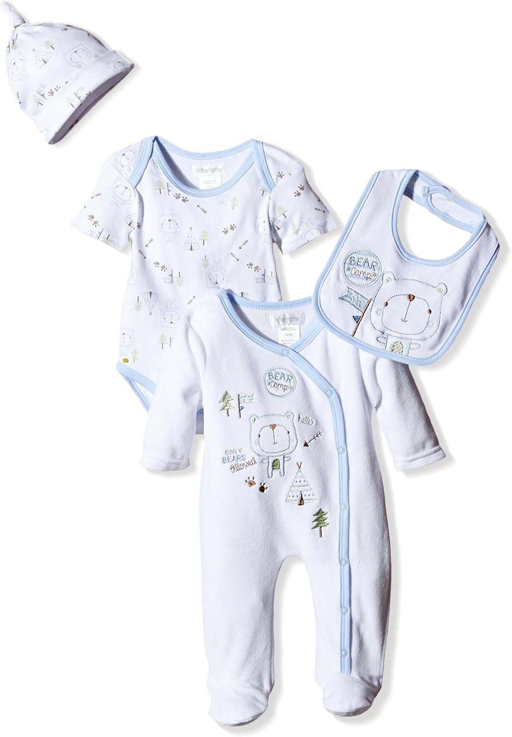 baby boy sleepsuit set