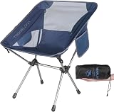 TREKOLOGY YIZI GO Camping Chair Blue – Ultra Lightweight 0.9 kg, 136 kg
