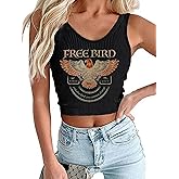 Country Concert Outfits Tops for Women/Cowgirl Shirt/Western Crop Tops/Nashville Music Shirts Tank Tops