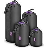 (4 Pack) Altura Photo Thick Protective Neoprene Pouch Set for DSLR Camera Lens (Canon, Nikon, Pentax, Sony, Tamron, Sigma, Pa