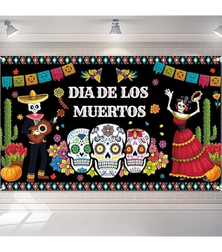 thumbnail image 2 of Dia De Los Muertos Party Flyer Day Of The Dead Mexican Holiday Vector Invitation Card With Calavera Sugar Skulls 17199985 2 of 13