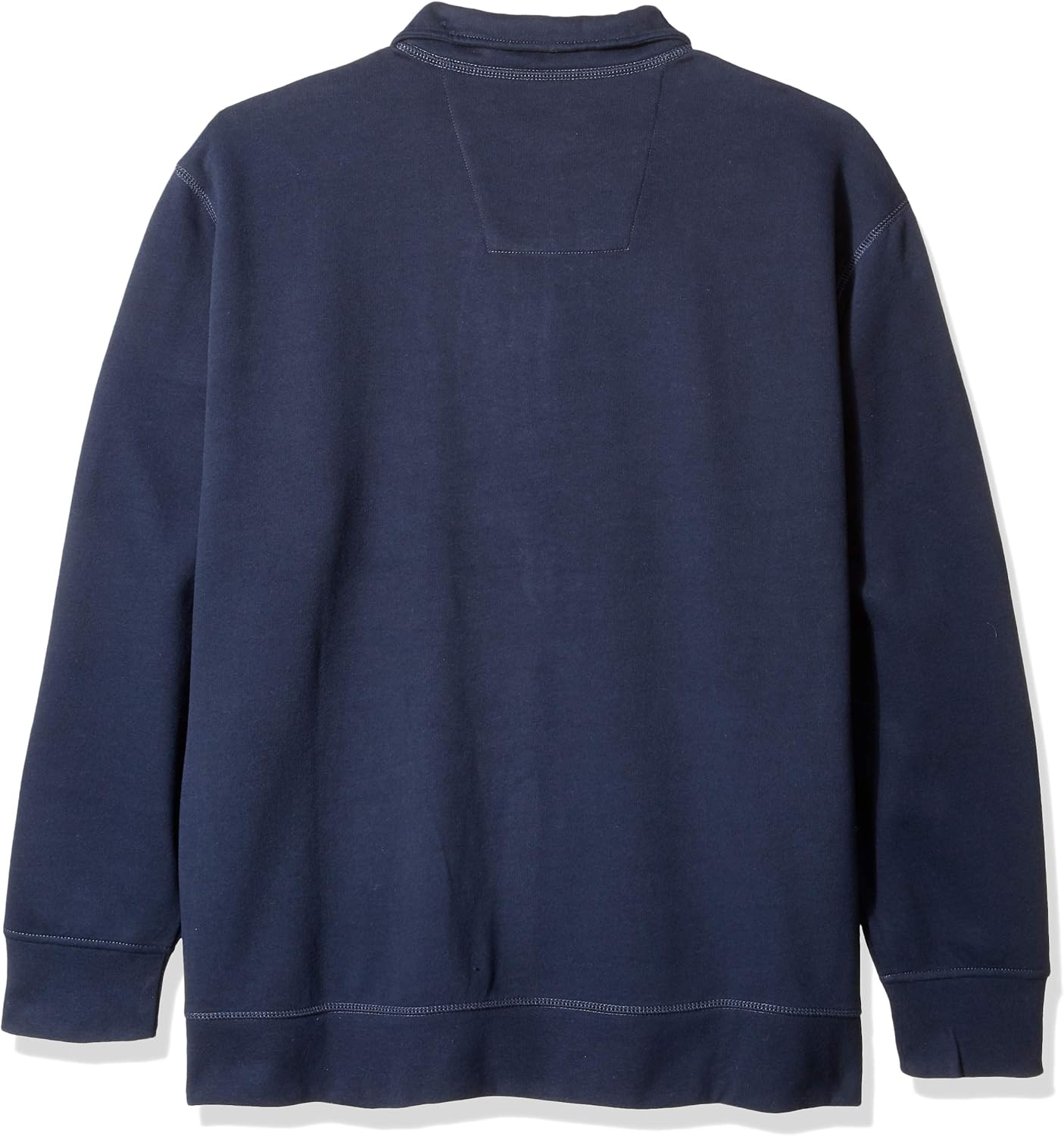 Nautica Men's Big and Tall Basic Long Sleeve 1/4 Zip Fleece Sweatshirt: Clothing