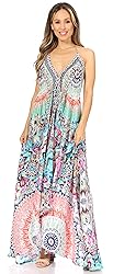 Sakkas 1817 - Lizi Womens Maxi High-Low Halter
