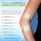 Med-Fit TENS Pads 12 Pack 4 x 3 Reusable Hypoallergenic Electrodes view 6