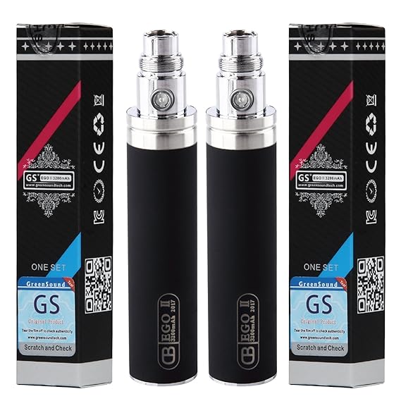 Discoball E Cigarette Batteries GS eGo II Authentic 3200mAh Electronic