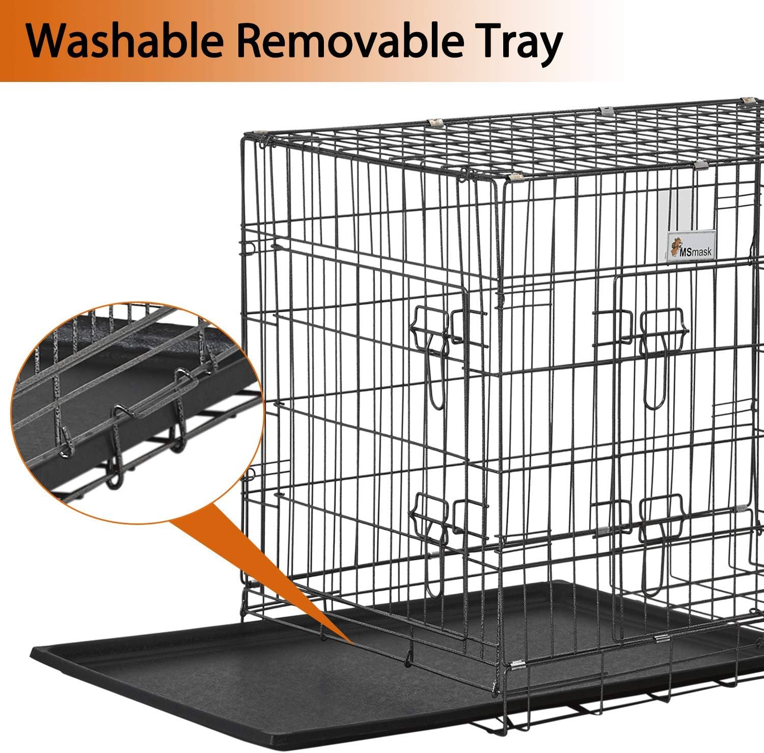 42 inch plastic dog crate