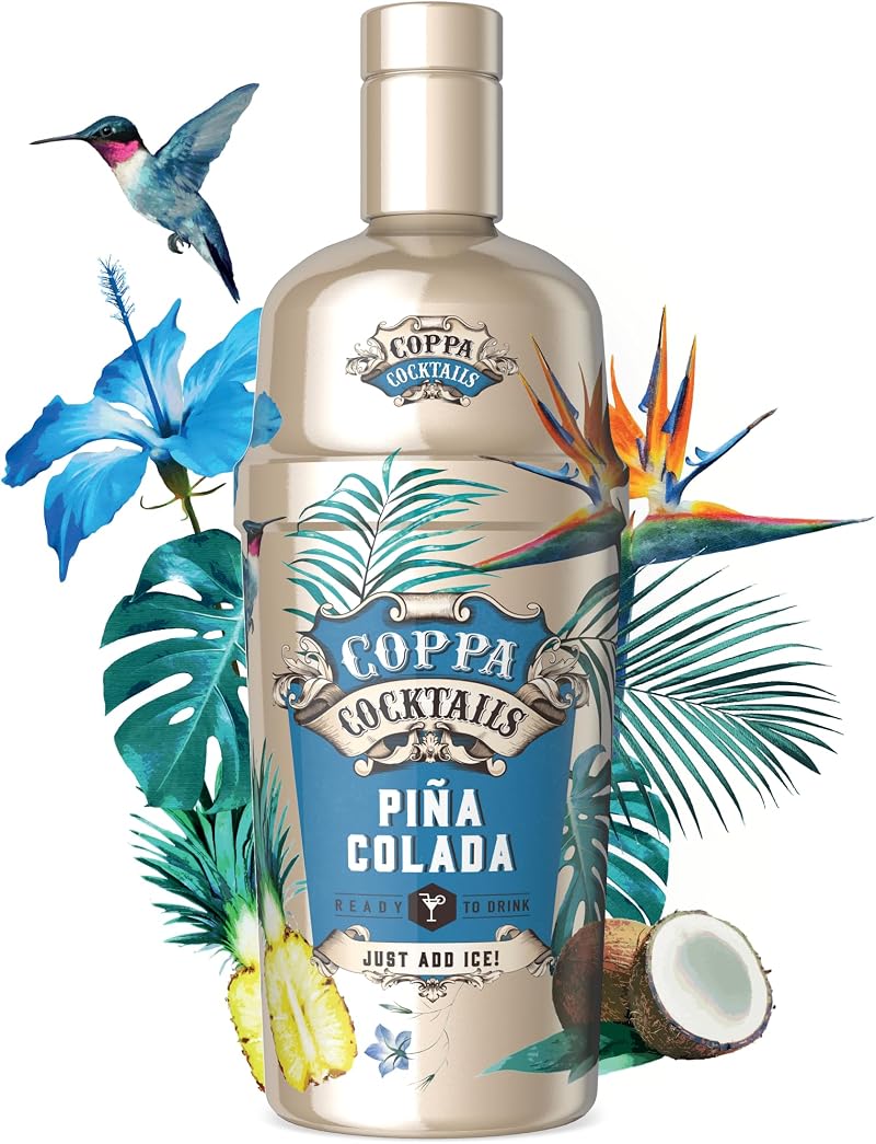 Coppa Cocktails Ready-to-Drink Piña Colada 10% ABV 70cl - Easy Mix