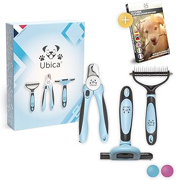 Kit De Toilettage Chien Et Chat Accessoire Chat 1 Peigne 1 Brosse Pour Chat Et Chien