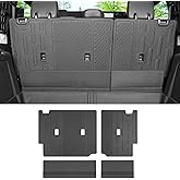 Rear Seat Back Cover Backrest Protector Compatible with 2021-2025 Ford Bronco 4 Door Dog Seat Liner Mat Interior Accessories