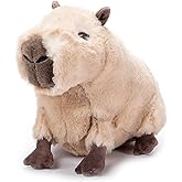 The Petting Zoo Capybara Stuffed Animal Plushie, Gifts for Kids, Earth Keeperz Wildlife Animals, Zoologee Brown Capybara Plush Toy, 13 inches