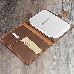 Personalized leather case for Supernote