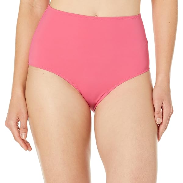 Bas De Bikini Taille Haute Froncé Lovache – Contrôle Du Ventre, Uni, Confort & Maintien Parfait Pour Plage & Piscine