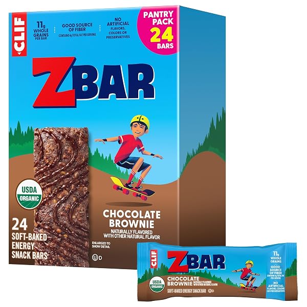 ZBAR – CHOCOLATE BROWNIE – SOFT-BAKED ENERGY SNACK...