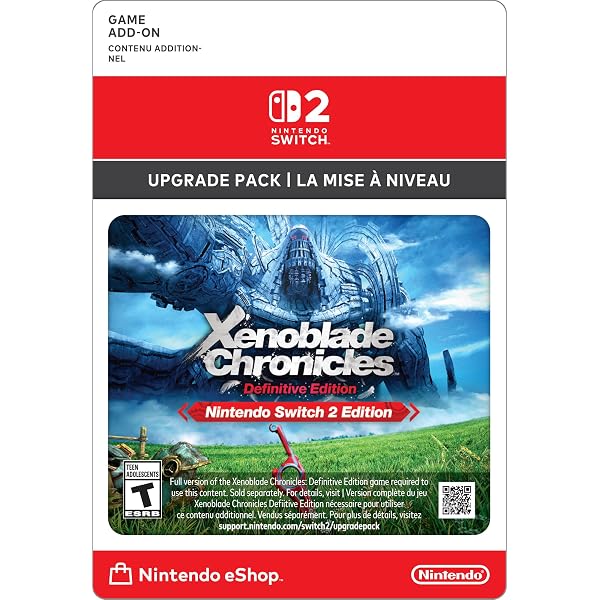 Xenoblade Chronicles X – Definitive Edition Upgrade Pack